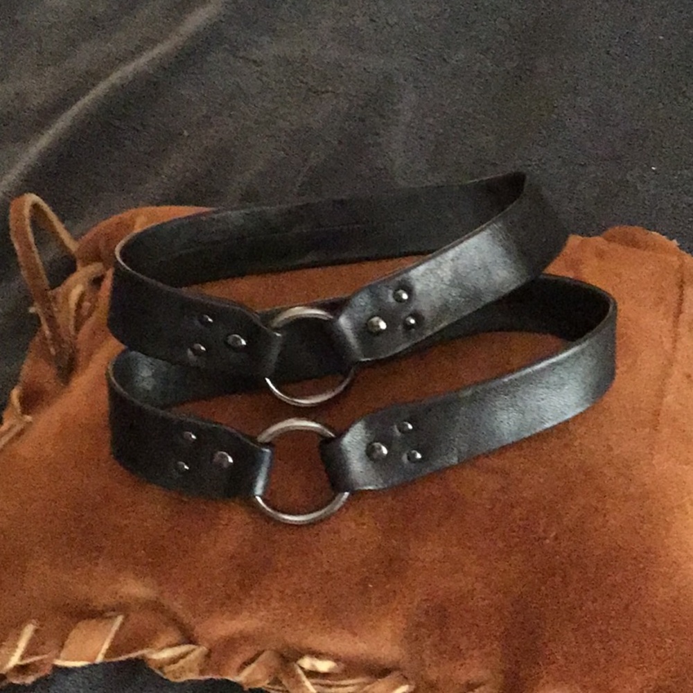 Leather Boot Cuffs